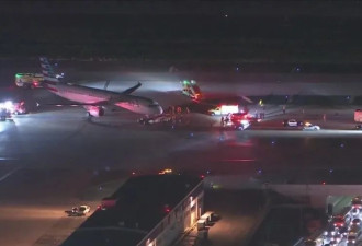 突发！LAX飞机与穿梭巴士相撞，至少5人受伤