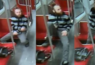 男子在TTC地铁上用碎瓶子袭击他人脸部