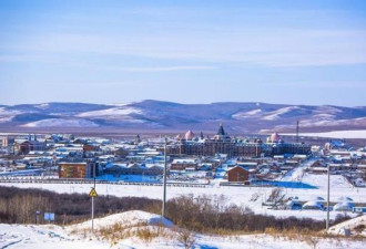 内蒙古中俄边境有座小镇，充满俄式风情