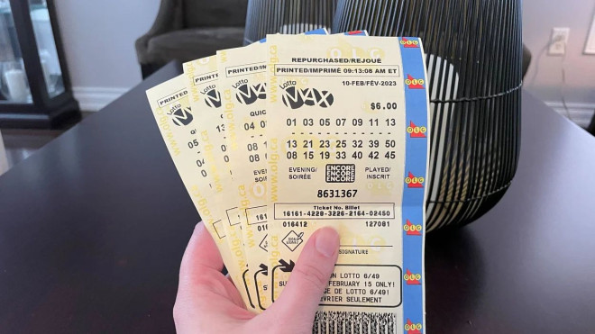 Lotto Max tickets.