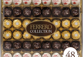 Ferrero 钻石礼盒装巧克力48颗 综合口味