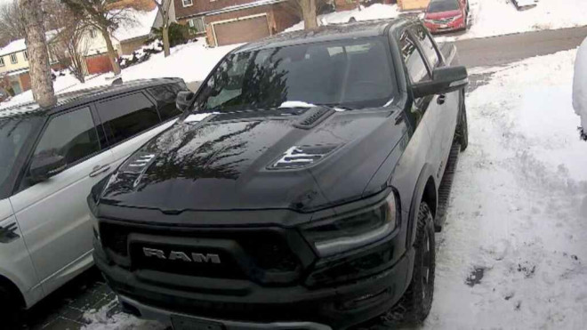 Ram 2022 truck becoming one of the most stolen vehicles in York Region. (CTV News Toronto)
