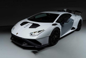 兰博基尼Huracan STO艺术车官图发布