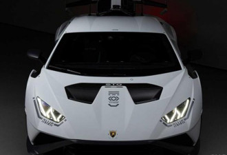 兰博基尼Huracan STO艺术车官图发布