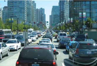 加拿大哪个城市交通最拥堵？仅次于纽约