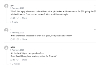 全网怒了！米其林亚裔厨师狂喷Costco烤鸡：难吃+恶心！