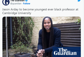 11岁才会说话！他成最年轻非裔教授