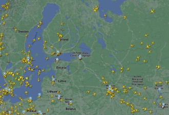 圣彼得堡机场突关闭！空中有不明飞行物