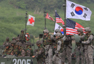 朝鲜半岛局势升级 美韩联合军演规模空前