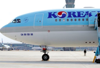 大韩航空客机现实弹 紧急疏散全机230人