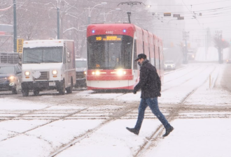 多伦多大范围雨雪来袭：连下三天，气温“过山车”
