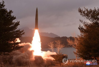 美韩军演 朝鲜向东部海域发射弹道导弹