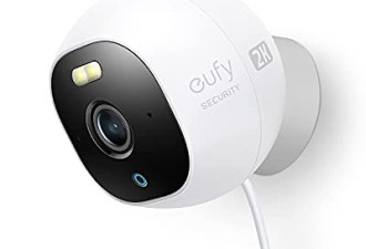 eufy Security S210 2K 户外摄像头 带补光灯 + 32GB储存卡