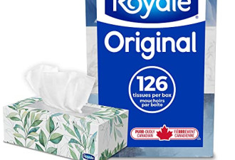 Royale Original 柔软2层面巾纸 6盒 X 126张 畅销品牌