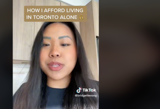 【视频】多伦多亚裔妹子租$2200公寓，这5种办法帮助她省钱！