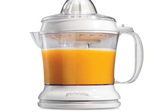 Proctor-Silex 家用自动橙汁机 安全无刀头 不用削皮 出汁不苦