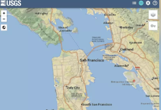 加州旧金山湾区发生3.5级地震 华人震醒
