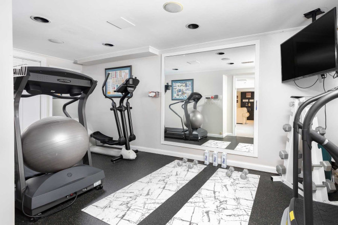 Toronto Life, Real Estate, House of the Week, Thornhill: gym