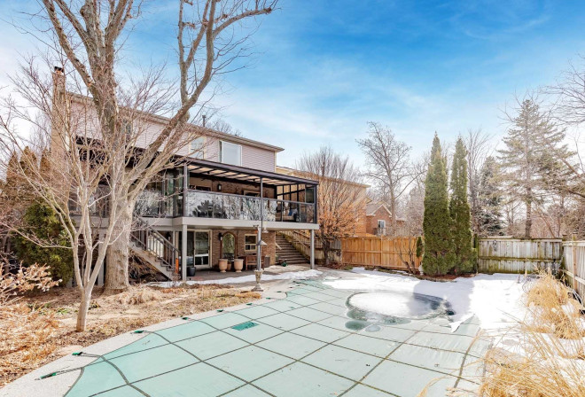 Toronto Life, Real Estate, House of the Week, Thornhill: deck 