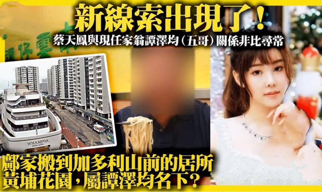 谭家扶持蔡天凤另有目的!女方其实就是一个傀儡_无忧资讯