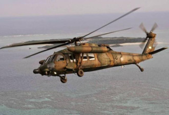 日本黑鹰直升机坠海 调查：失联前曾联系塔台