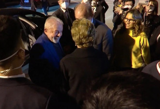 现场图：巴西总统卢拉抵达上海 正式开启访华行程