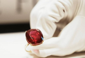 世界最大红宝石！苏富比预估成交金额逾3000万元