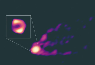 人类首张M87黑洞与喷流“全景”照片 正式公布