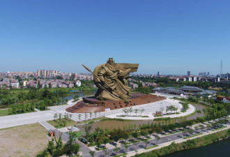 至今未迁建 调查:荆州57米高巨型关公像去哪了？