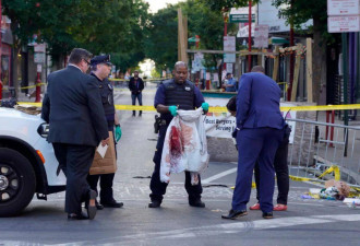 美费城一居民区发生枪击案 已致3人死亡