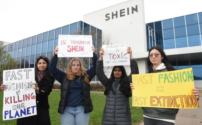 Shein Protesters