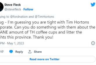 【视频】安省省长又给Tim Hortons做广告 网友：拿他们工资了吗