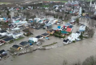 魁北克多地告急，上千居民被洪水隔绝！