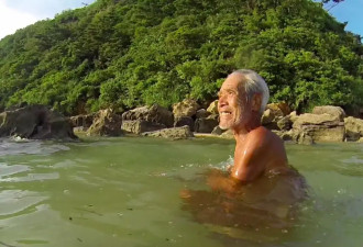 日本老爷爷荒岛裸体独居29年,被强行带回都市生活