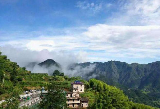 浙江“悬空村”走红 人称丽水“小故宫”