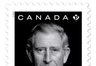 加拿大邮政推出第一张查尔斯国王邮票