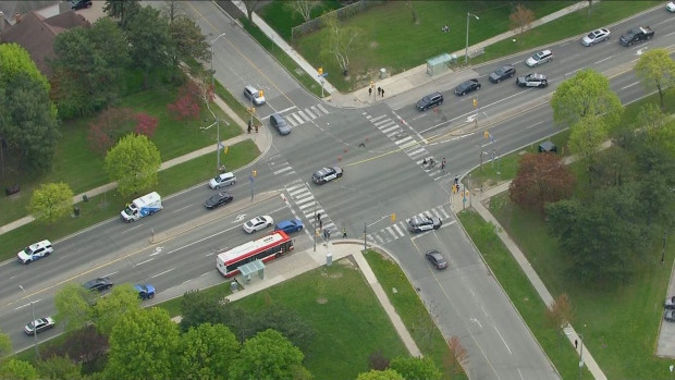 North York collision