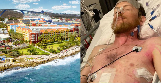 Canadian man's vacation turns into medical nightmare after rare diagnosis (PHOTOS)