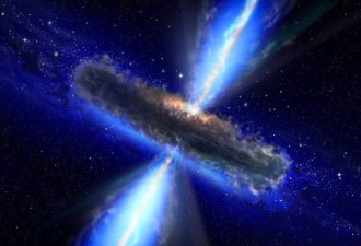 星系相撞 为超大质量黑洞成长关键