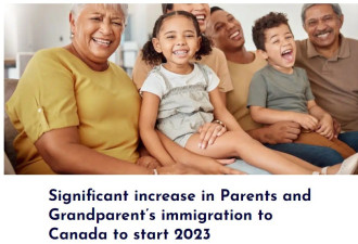 加拿大2023年父母团聚移民数量大幅增加：等待时间仍漫长