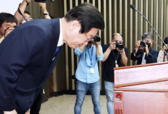 韩国“币门事件”发酵，国会议员退党,李在明道歉