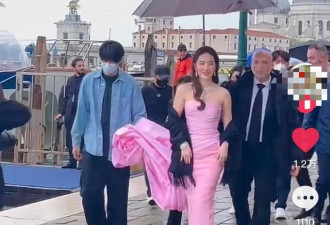刘亦菲完美驾驭死亡芭比粉 多肉身材如希腊女神