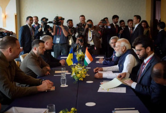 泽连斯基同莫迪举行会晤，邀请印度参与落实和平方案