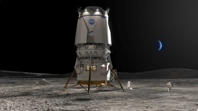 藍源搶下NASA訂單打造登月計畫另一艘登陸器