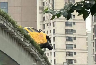 上海高架上惊现“史诗级”斗气车 连命都不要了！