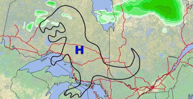 Ontario is about to get hit with a "Rex block"