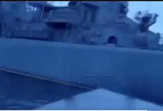 俄称黑海无人艇全被“拦截” 乌军公开影片打脸