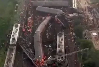 印度发生3列火车相撞，没有境外媒体采访