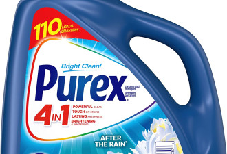 Purex 4合1新版清理去污洗衣液4.43L