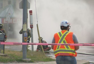 多伦多医院重大煤气泄漏事故 房屋和学校紧急撤离